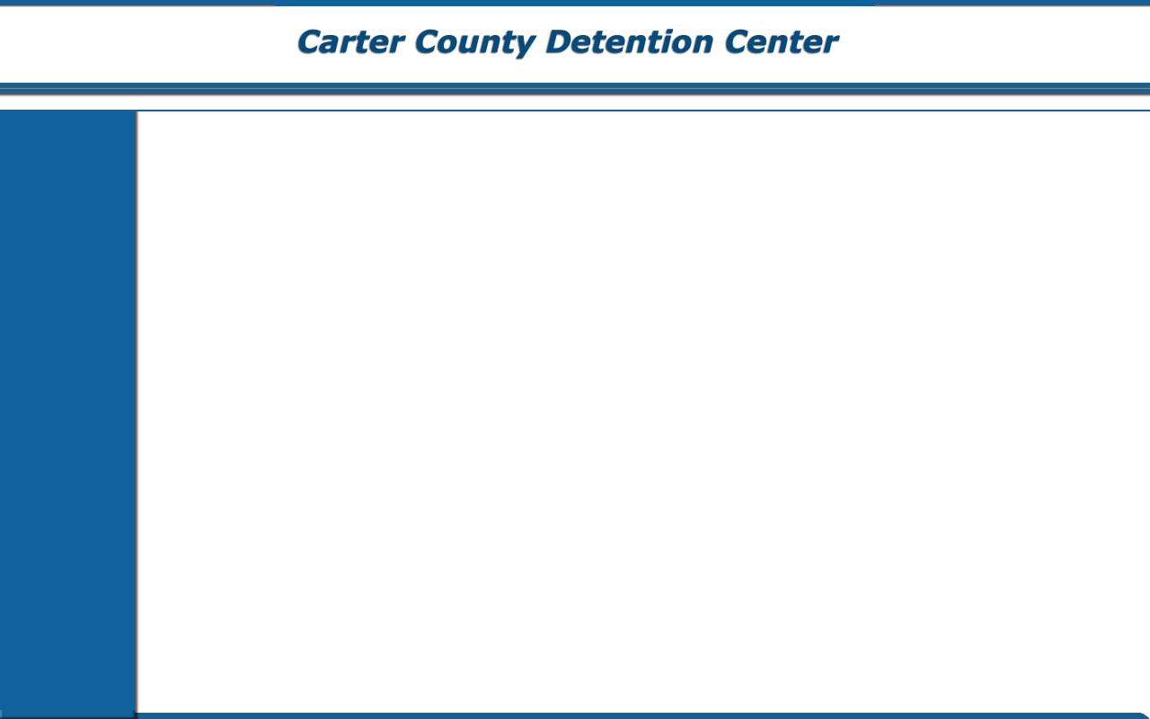 Carter County detention center booking reports inmate list